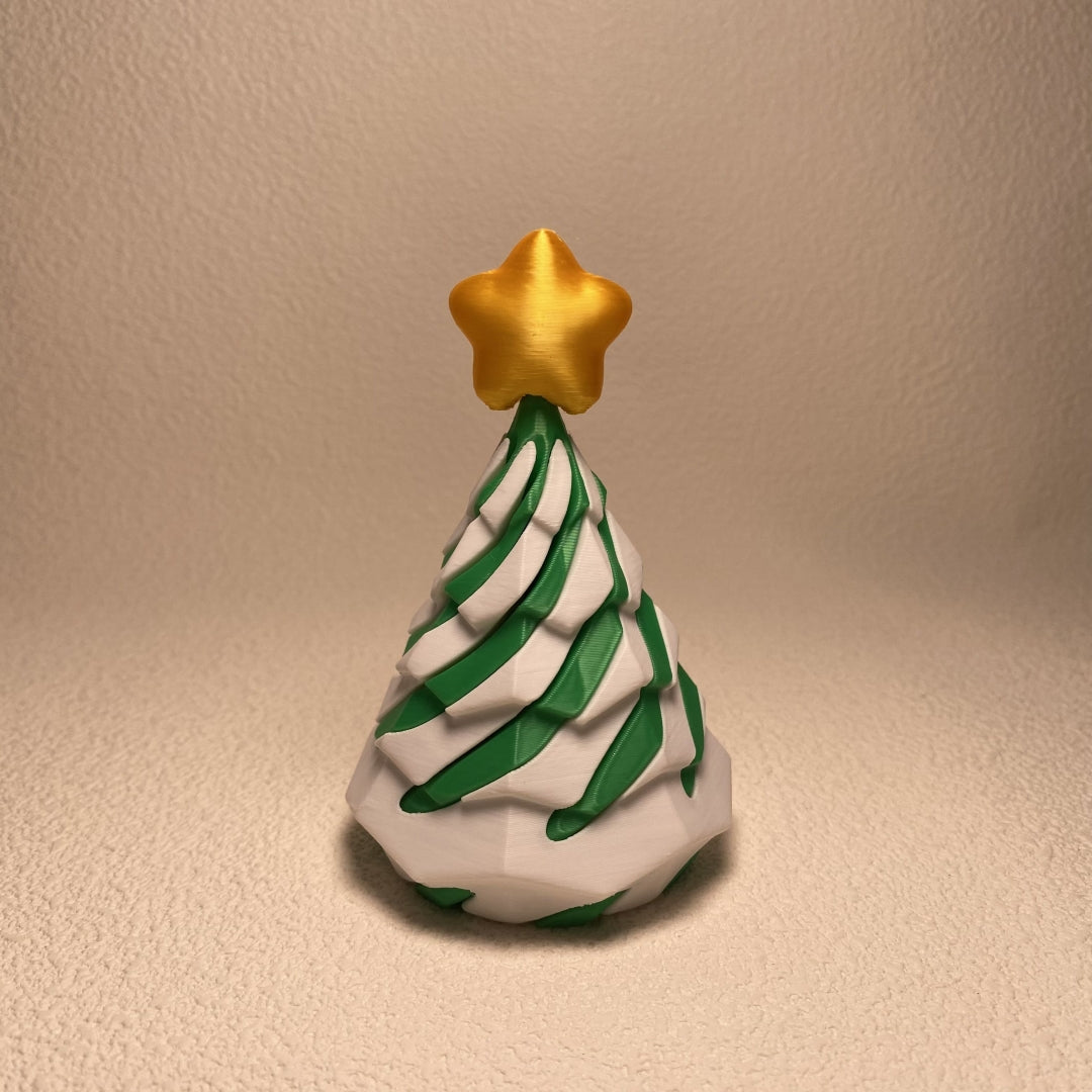 3D Printed Christmas Tree – Unique Holiday Decoration